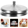 Ensembles de vaisselle 2 pièces en acier inoxydable eau café thé tasse couvercle couvercle tasse bouchon pour cuisine 10 cm