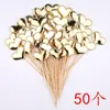 Other Event Party Supplies 50pcs Colorful Cake Topper Crown Star Heart Happy Birthday Decor Baby Shower Decoration Wedding 230608