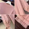 캐주얼 드레스 2023 St Sweater Knitted Dress Fashion residos de Festa Robe Femme Loose Loose Women