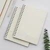 Daily Weekly To Do Planner Spiral Kraft Notebook Journal Grid Lined Binder Manual Schedule Notepad Office School Stationery