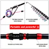 Rod Reel Combo PROBEROS Fishing and Kit 1.8 3.6m Carbon Fiber 5.0 1 Spinnin Telescopic Pole Set 230609