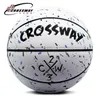 Balls Brand CROSSWAY L702 Basketballball, PU-Material, offizielle Größe 7, Basketball, kostenlos, mit Netztasche, Nadel 230608