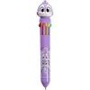 0.5mm Multicolor Pens Pressable Creative Ten-color Ballpoint Pen Office Pink Multicolored Neutral