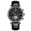 Designer Watches For Women Mens Watches Party Automatic Mechanical Reloj Skeleton Delicate Ew Factory Luxury Watch Tourbillon Black Brown Leather SB042 C23