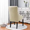 Chair Covers Jacquard Wingback Cover Stretch Accent Dining Reusable Washable Soft Spandex Sloping Armchair Slipcovers