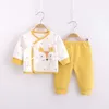 Costume fendu pur coton automne pantalon nouveau-né moine pleine lune vêtements quatre saisons bébé pyjamas marque confortable doux populaire ajustement comme un gant