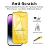 9D Screen Protector Full Cover in vetro temperato per IPhone 14 13 12 11 Pro Max Mini X XR XS Max 8 plus multistrato rinforzato