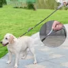 Hundehalsbänder Leinen Haustier Elastischer Komfortgriff Reflektierende Katzenleine Outdoor Walk Training Traktionsseil Z0609