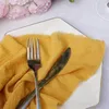 Table Napkin 42x42cm Cotton Cloth Napkins Soft Square Dinner Wedding Dining Towels For Engagement Christmas Birthday Party