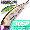 Baits Lures BEARKING for artificial Fishing lures minnow quality wobblers baits 13cm 21g suspending model crankbaits popper 230608