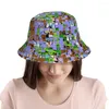 Bérets Code mondial Geek Linux seau chapeau pour femmes hommes adolescent pliable Bob pêche chapeaux Panama casquette automne