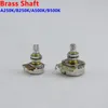 1Set Gitarre Zubehör Alpha Messing Welle Potentiometer (TOPF) Für Elektrische Gitarre Bass A250K/B250K/A500K/B500K