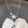 Aristocrats 3 styles of floral pendant necklaces designer wildflower duo necklaces luxury brand jewelry non-fading non-allergenic pendant accessory necklaces