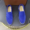 Лучшие качественные LP Loafer Summer Walk Мужские повседневные туфли обувь Loropiana Замшевая кожаная кроссовка