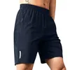 Herr shorts mäns last sommar casual manlig fast färg korta dragkammare löst byxa gymträning Bermuda