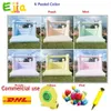 2022 New Pastel Pink /Blue /Yellow/Purple//Mint Inflatable Wedding Bounce House Jumping Bouncy Castle House For Party Event