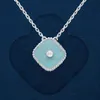 New designer Love necklace Clover series necklace luxury brand 925 silver to create high quality non fading non allergic