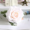 Decorative Flowers Wreaths 30pcsLot 9cm-10cm Large Artificial White Rose Silk Flower Heads DIY Wedding Decoration Wreath Scrapbooking Craft Fake Flowers 230608