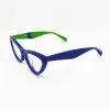 JAMES TART 234 optiska glasögon för unisex retrostil anti-blått ljus linsplatta Cat Eye hel ram med box 5A