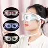 Vapeur LED Pon Eye Massager Luminothérapie Anti-âge Peau Serrer Vibration Beauté Dispositif Compresser Relaxant Muscle Bandeau 230608