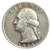 US 1944 P/D/S Washington Quarter Dollars Argent Plaqué Copie Pièce