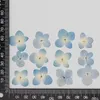 Couronnes de fleurs décoratives véritables pétales d'hortensias pressés séchés naturels petit hortensia bleu Roses sèches pour bricolage artisanat résine bijoux ongles