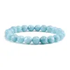 8 MM perles brins pierre volcanique pierre naturelle guérison cristal extensible Bracelet perlé pour hommes femmes