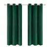 Curtain TPS Modern Blackout Short Curtains For Living Room Bedroom Solid The Window Treatments DrapesTreatment Fabric