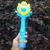 Novel Games Kids Magic Wand Party Water Bubble Machine Blower Toy Electric Magic Wedding Soap Bubble Pomperos Outdoor Toy for Children 230609