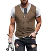 Men's T-Shirts Summer Funny Fake Suit Jacket 3D Print Men's T-shirts Fashion Trendy Casual Sweatshirt Boy Personalized Casual Short Sleeve Tops 230608