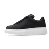 Överdimensionerad sneaker designer casual skor vit svart läder mocka sammet plattform män kvinnor lägenheter snörning chaussures espadrilles sporttränare 35-48