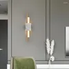 Wall Lamp Postmodern Design Light Luxury Living Room Background El Creative Aisle Bedroom Minimalist Led