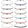 Charm Bracelets 2023 2mm Millet Bead Bracelet Hand-woven Stone 3mm Cut Jewelry Accessories