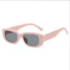 New Girls Boys Cute Rectangle Cartoon Small Sunglasses Children Retro Square Eyewear Outdoor UV400 Baby Shade Glasses