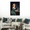 Portrait classique par Elisabeth Vigee Lebrun peinture Luisa Maria Amelia Di Borbone Art de toile artisanale décor d'hôtels de luxe