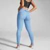 Calça Jeans Feminina Curvy Cintura Alta Stretch Skinny BuLifting Slim Ajustada Calças Denim Botões Calças Lápis Com Bolsos