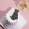 Brooches Pins for Women Fashion Brooch Pins Clips Cartoon Animal Cat Letter Don't Tell Me What To Do for Dress Cloths Bags Decor Enamel Jewelry Badge Wholesale