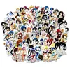 70 pçs Bunny Girl Adesivos Personalidade de Anime Japonês Adesivos Sexy Lady Graffiti DIY Adesivos Guitarra Motocicleta Laptop Bagagem Skate Carro Snowboard Paster