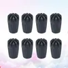 Trekking Poles 8pcs Pole Replacement Tips Hiking Black Rubber Absorbing Cane Traction End For Home Outdoor