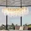Lustres nordique luxe LED maison chambre décoration Art cuisine suspension lampe salle à manger salon El intérieur luminaires