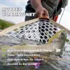 釣りのアクセサリーGoture Fly Fishing Net Wooden Handleポータブルキャスティングネットワークランディングネットキャストトラウトベースパイクフィッシングツール230608のためのネットタックル