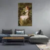 Luxe Canvas Art Portret Schilderij door John William Waterhouse Ophelia Hand Painted Study Rooms Decor