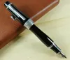 Fountain Pens Duke 2009 Black Pen Memory CharlieChaplin Big Size Unique Style Medium Bent Nib Heavy Business Office Writing 230608