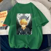 Shirts Heren T Haikyuu Kageyama Afdrukken Heren Shirt Mode Ademende T-shirts Eenvoud Comfortabel Cool Slim Mannen Korte Mouw Shirts 864