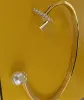 Projektant otwartych bransoletki Designerowie złota Boletka ze stali nierdzewnej Złota Bransoletka Perła Banles Kobiet mężczyzn Klasyczna biżuteria z literą 23692D