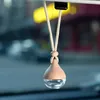 Diffuseurs d'huiles essentielles portables 6ml voiture goutte d'eau bouteille de parfum pendentif parfum intérieur de voiture parfum haut de gamme bouteille vide Q183