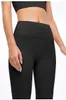 Lu Align Lu Yogas sin costuras Mujer Pantalones Estiramiento Entrenamiento Tobillo Longitud Pantalones Apretados Naked Jogging Pantalón largo Outdoor Athletic Legging Swift Speed