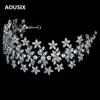 Bijoux de cheveux de mariage Retro Luxury Bridal Band Tandage Baroque Crystal Headds Prom Girl Accessoires 230609