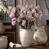 Decorative Flowers 1pc Sophora Japonica Artificial Flower Branch Diy Home Floral Arrangement Ornaments Wedding Party Store Decoration Fake