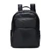 Backpack 2023 Brand Genuine Leather Men Backpacks Fashion Real Natural Student Boy Luxury Computer Laptop Bag